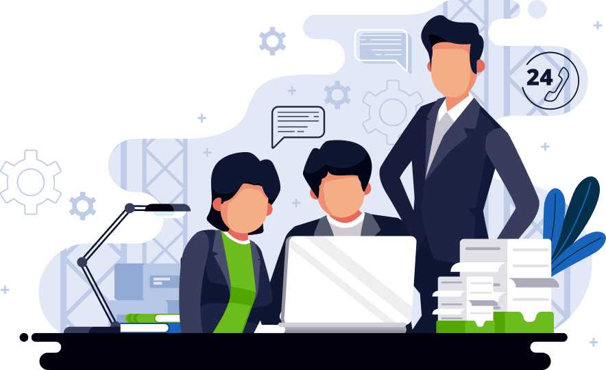 Support illustration